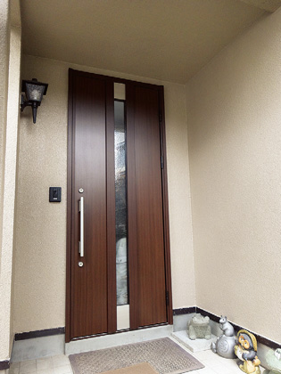 スタンダードな施工の中にもちょっとしたアクセントを