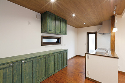 自然素材の心地よさをリフォームでも見事に表現