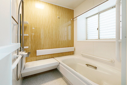 介護リフォームの実績豊富！安心･安全なバリアフリー浴室